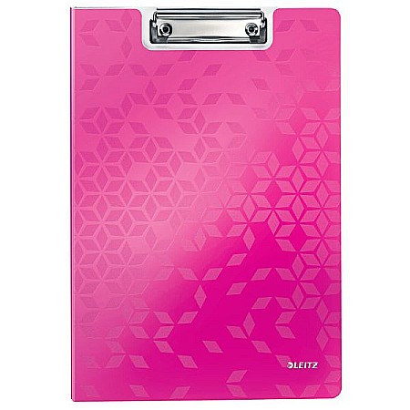 Birotică și accesorii birou - Clipboard dublu roz metalizat wow leitz 41990023