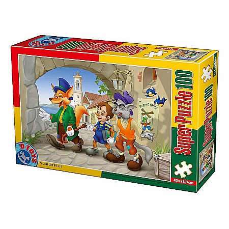 Puzzle - Super puzzle 100 basme dto60402