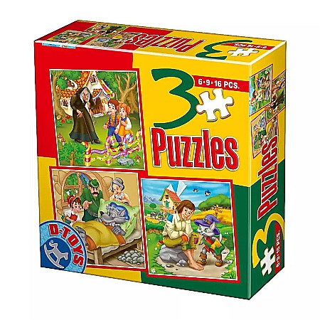 Puzzle - 3 puzzle basme dto50922