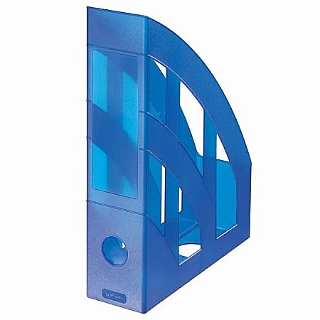 Suporturi și tăvițe documente - Suport dosare plastic a4 albastru regal 9493070