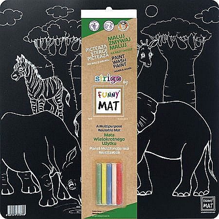 Pânze pictură - Plansa funny mat neagra- savana sfu1046