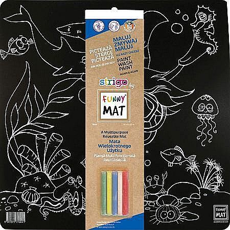 Artă și creativitate - Plansa funny mat neagra- ocean sfu1045