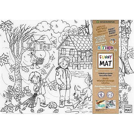 Artă și creativitate - Plansa funny mat- toamna sfu1068