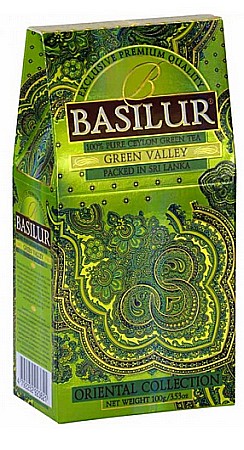 Ceaiuri premium Basilur - Basilur ceai refill green valley 100g 70858