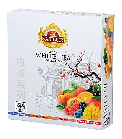 Ceaiuri premium Basilur - Basilur ceai white tea assorted 40e 60g 72169