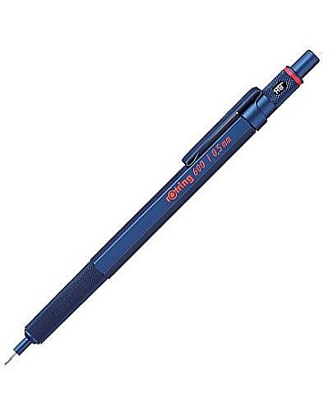 Rechizite școlare - Creion mecanic 0.5 metalic albastru seria 600 2114266