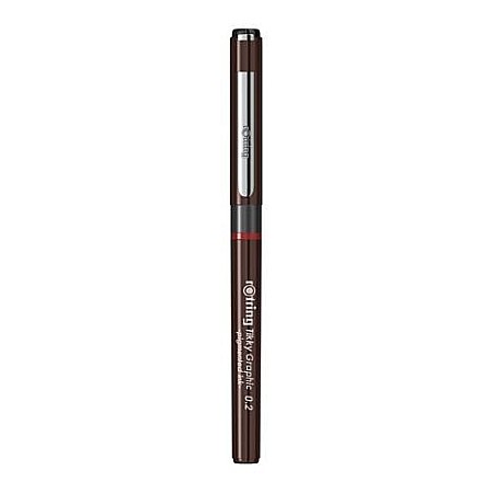Rechizite școlare - Liner graphic 0.2mm negru tikky rotring ro1904752