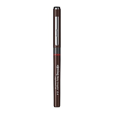 Rechizite școlare - Liner graphic 0.4mm negru tikky rotring ro1904754