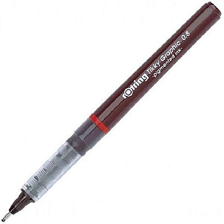 Rechizite școlare - Liner graphic 0.8mm negru tikky rotring ro1904758