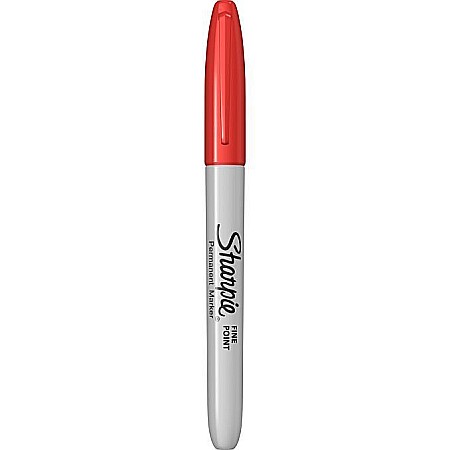 Rechizite școlare - Marker perm sharpie f rosu s0810940