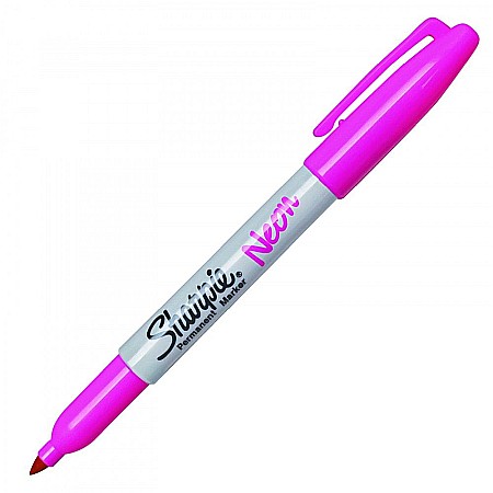 Rechizite școlare - Marker perm sharpie f neon roz 1888992