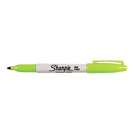 Rechizite școlare - Marker permanent sharpie f frog green 7406413