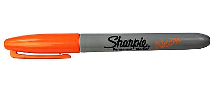 Rechizite școlare - Marker perm sharpie f neon orange 1888993