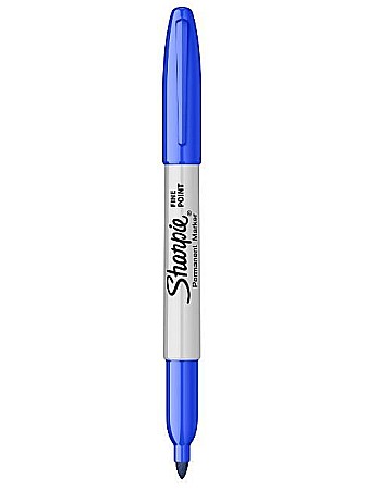 Rechizite școlare - Marker perm sharpie f albastru s0810950