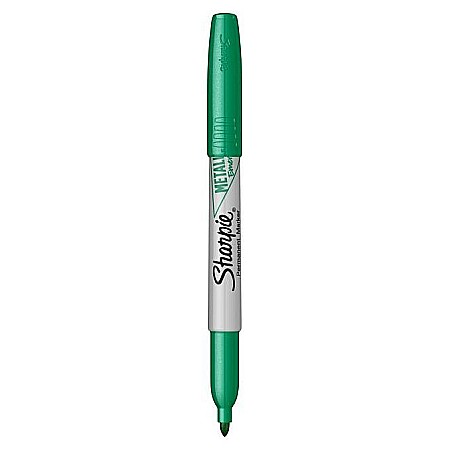 Rechizite școlare - Marker perm sharpie f metalic emerald 2067927