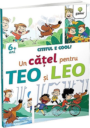 Gama si Tiki Tan promotie - Cititul e cool. Un catel pentru Teo si Leo - Sara Stangherlin , Fabio Santomauro