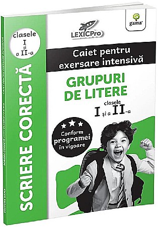 Culegeri și materiale auxiliare - Scriere corecta. Grupuri de litere - Clasele I-II