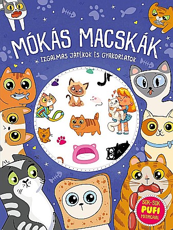 Cărți - Mókás macskák - Izgalmas játékok és gyakorlatok
