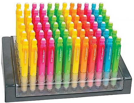 Creioane mecanice - Creion mecanic deep 0.7mm portocaliu fluorescent sv-deep72f