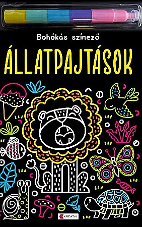Cărți - Állatpajtások - Bohókás színező