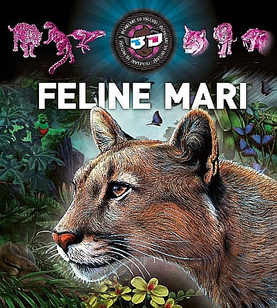 Cărți - Feline mari 3D