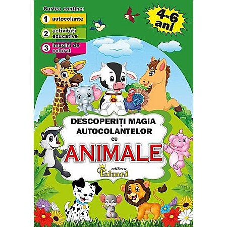 Cărți - Autocolante cu animale