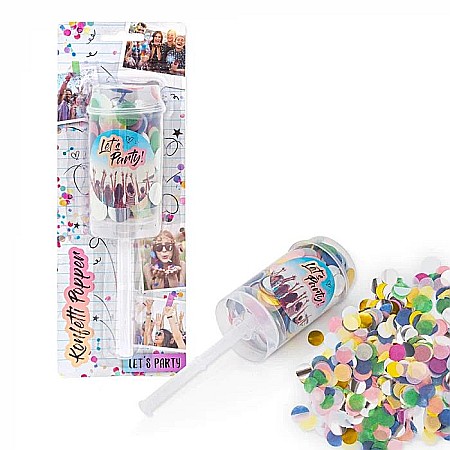 Articole Party - Confetti color mini tub cu presiune 17.8cm 12g 958228