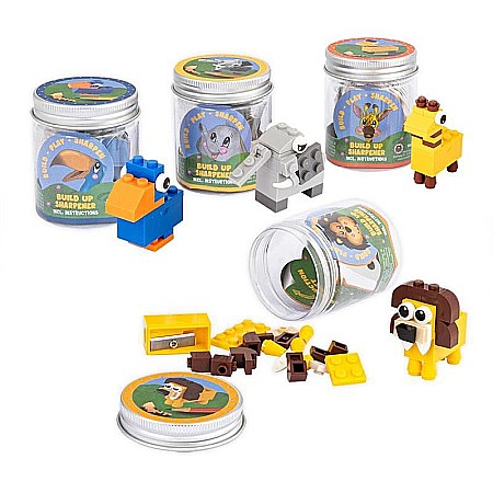 Birotică și accesorii birou - Ascutitoare+ mini cuburi const animale jungla 958044