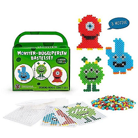 Jucării de creație - Set margele termoadezive mini creatii 3d monster 957054