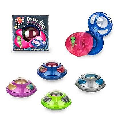 Slime - Slime naveta spatiala+figurina 75g trendhaus 959294