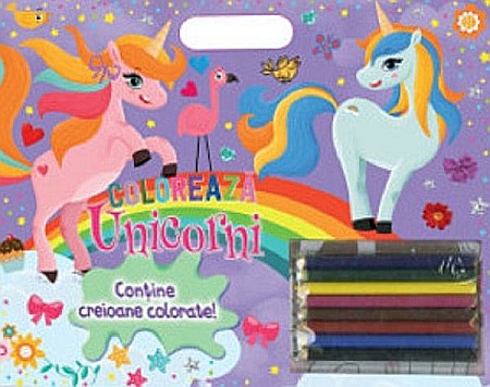 Cărți - Colorează unicorni
