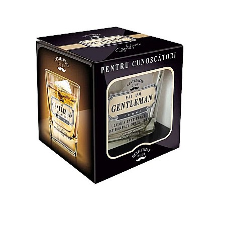 Băuturi și accesorii - Pahar de whiskey gentleman club nkgentws