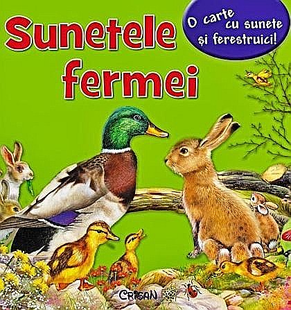 Cărți ilustrate și interactive - Sunetele fermei