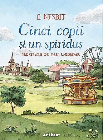 Cărți - Cinci copii si un spiridus - E. Nesbit