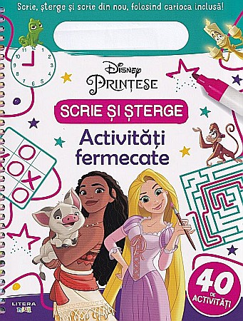 Cărți - Disney Prințese Activități fermecate