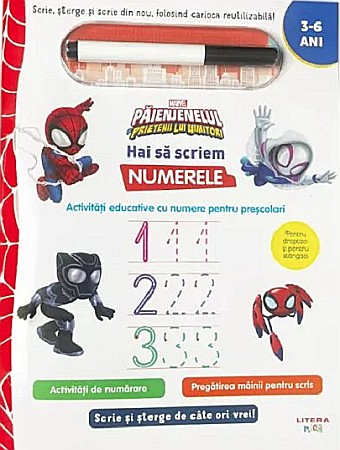 Cărți ilustrate și interactive - Păienjenelul și prietenii lui uimitori