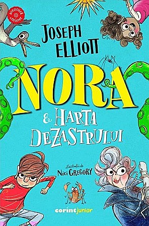Cărți pentru copii - Nora si harta dezastrului - Joseph Elliott