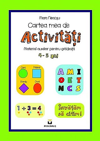 Cărți - Cartea mea de activitati 4-5 ani