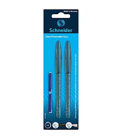 Instrumente de scris - Stilou+roller schneider opus+2 rez/bl 24-verde 6229_rv