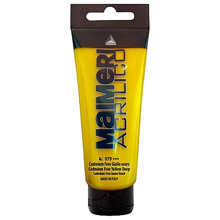 Artă și creativitate - Cul acril acrilico 75ml cadmium free yellow deep 0916079