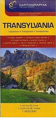Ghiduri și hărți - Harta rutiera Transilvania