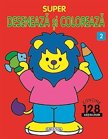 Cărți - Super. Desenează și colorează 2