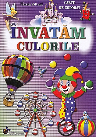 Cărți pentru copii - Învățăm culorile