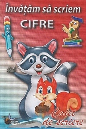 Cărți pentru copii - Invatam sa scriem cifre