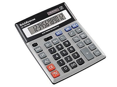Birotică și accesorii birou - Calculator 12 digit dc-5512m erich 45512