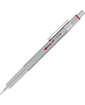 Creioane mecanice - Creion mecanic 0.7 metalic argintiu seria 600 1904444