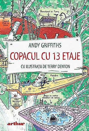 Cărți pentru copii - Copacul cu 13 etaje - Andy Griffiths