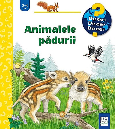 Cărți - Animalele pădurii – Patricia Mennen