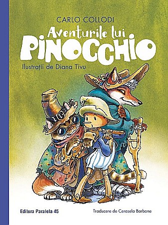 Cărți pentru copii - Aventurile lui Pinocchio - Carlo Collodi