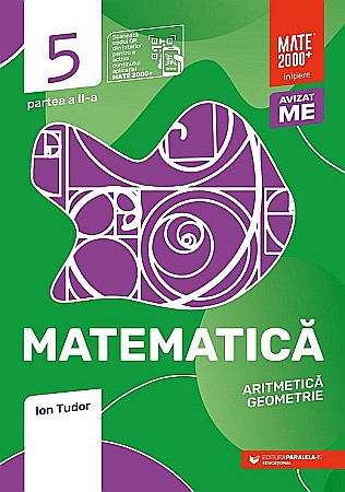 Culegeri și materiale auxiliare - Matematica. Aritmetica, algebra, geometrie. Clasa V. Partea II - Ion Tudor